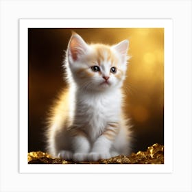 Kitten Royalty Art Print