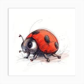 Ladybug Art Print