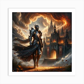 The Stormknight Art Print