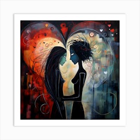 Lovers By Csaba Fikker 102 Art Print