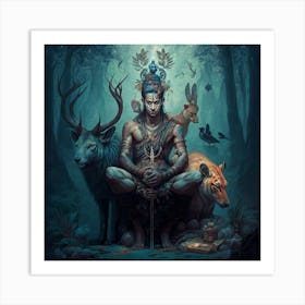 Protectors of the forest 3 Art Print