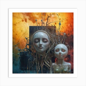 'The Twins' Art Print