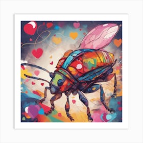 Beetle Art Print