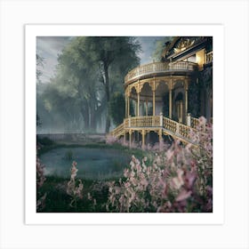 Victorian House 1 Art Print