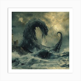 Octopus 1 Art Print