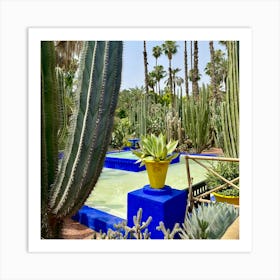 Cactus Garden Art Print