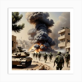 Iraq War 8 Art Print