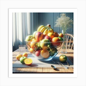 Fruit Bowl Art Print