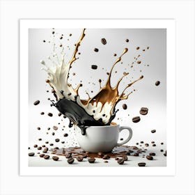 Coffee Cafe Art Art Print