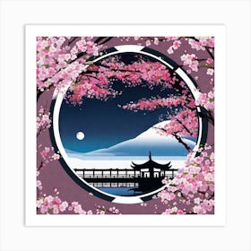 Cherry Blossoms 47 Art Print