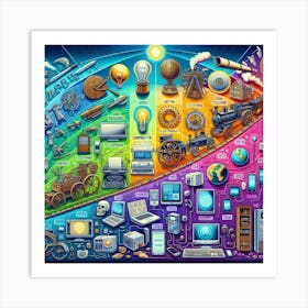 Inventions Of The World Art Print