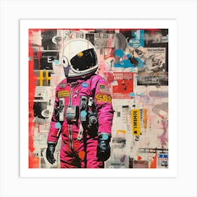 'Astronaut' 3 Art Print