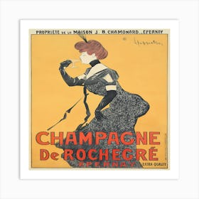 Champagne De Rochegré (1902) Art Print