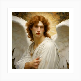 Male Angel Art Print