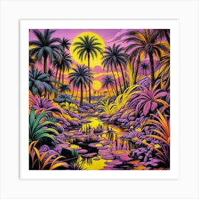 Tropical Jungle Art Print