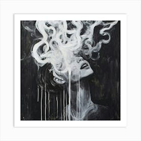 Smoke 4 Art Print