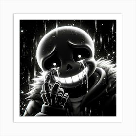 Skeleton Art Print