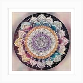 Mandala Art Print 0 Art Print