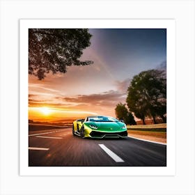 Lamborghini 10 Art Print