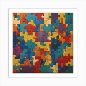 Puzzle Art 1 Art Print 0 Art Print