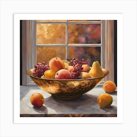 Fruit Bowl Art Print