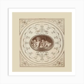 Angels And Cherubs Art Print