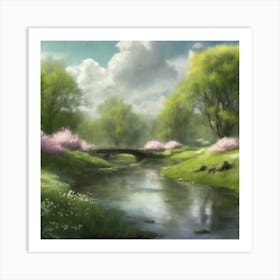 Quiet Spring Weather 3 Art Print