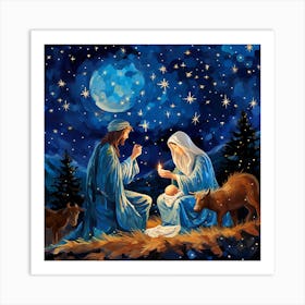 Nativity 3 Art Print