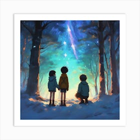 Starry Night 1 Art Print