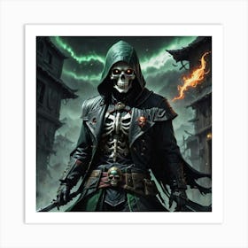 Skeleton Warrior 1 Art Print