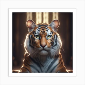 Tiger 3 Art Print