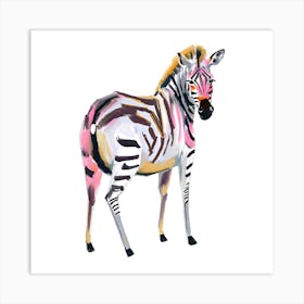 Grevy S Zebra 01 Art Print