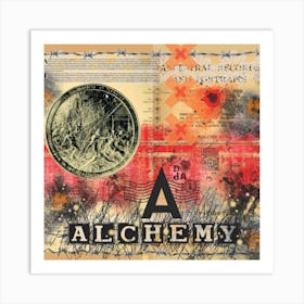 A is for Alchemy Art Print