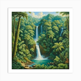 Tropical Paradise Art Print