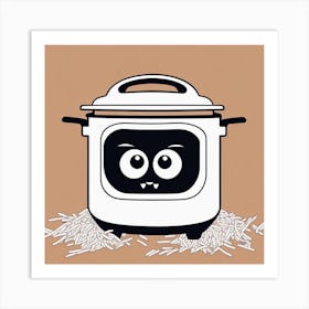 Rice Cooker Art Print