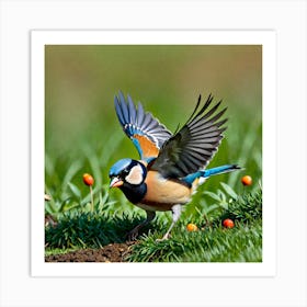 Blue Tit 3 Art Print