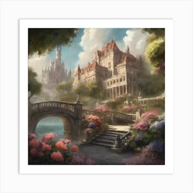 Fairytale Castle 20 Art Print