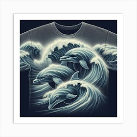 Dolphins Art Print