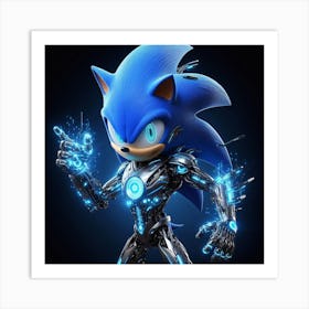 Sonic The Hedgehog 68 Art Print