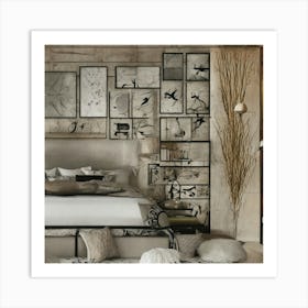 Modern Bedroom 11 Art Print