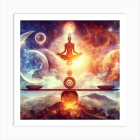 Meditation On A Scale Art Print