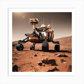 Mars Rover 4 Art Print