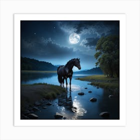 horse Art Print