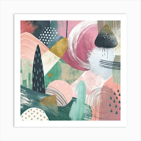 Abstract Painting 155 Art Print