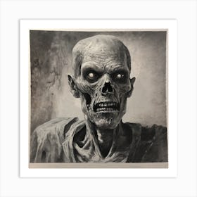 Walking Dead 1 Art Print