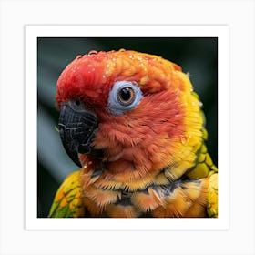 Parrot 5 Art Print