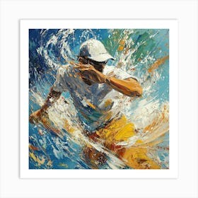 Surfer Art 3 Art Print