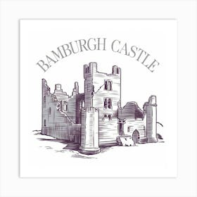 Bamburgh Castle 4 Art Print