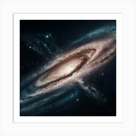 Galaxy In Space 2 Art Print