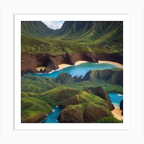 Hawaiian Landscape 8 Art Print